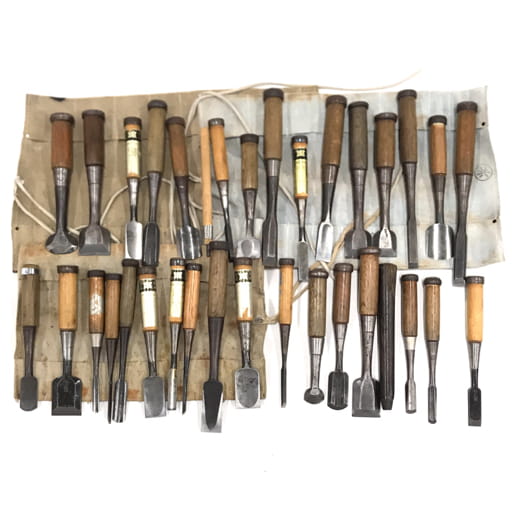 哲次郎銘 含む ノミ 鑿 大工工具 工具 まとめ セット