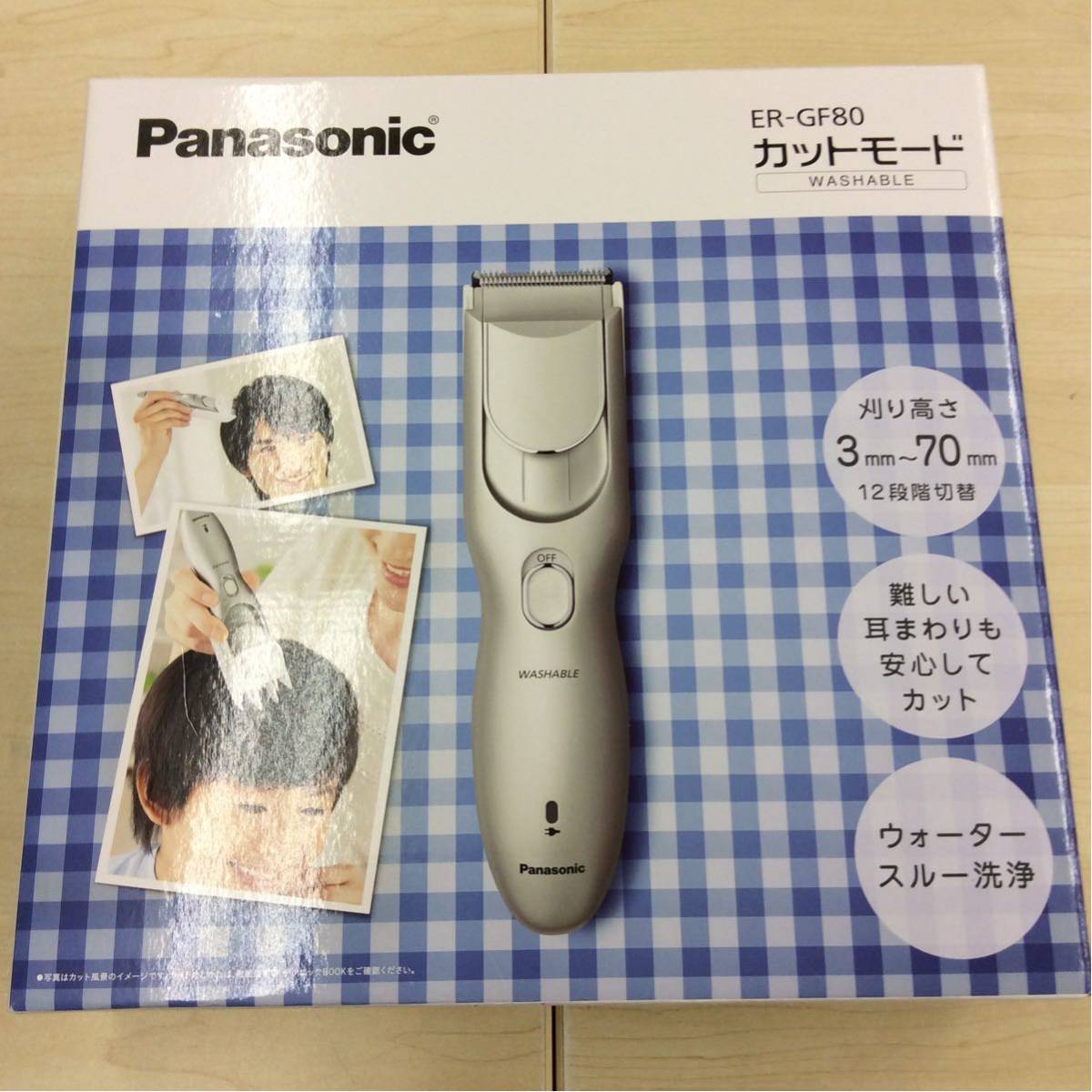 美容機器-Panasonic パナソニック ER-GF80 カットモード コードレス 充電式バリカン