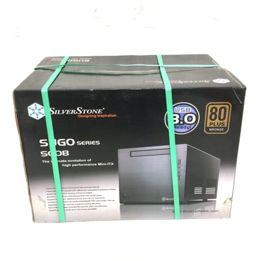 SILVER STONE SUGO SG08 PCケース USB3.0 PCケースパーツ